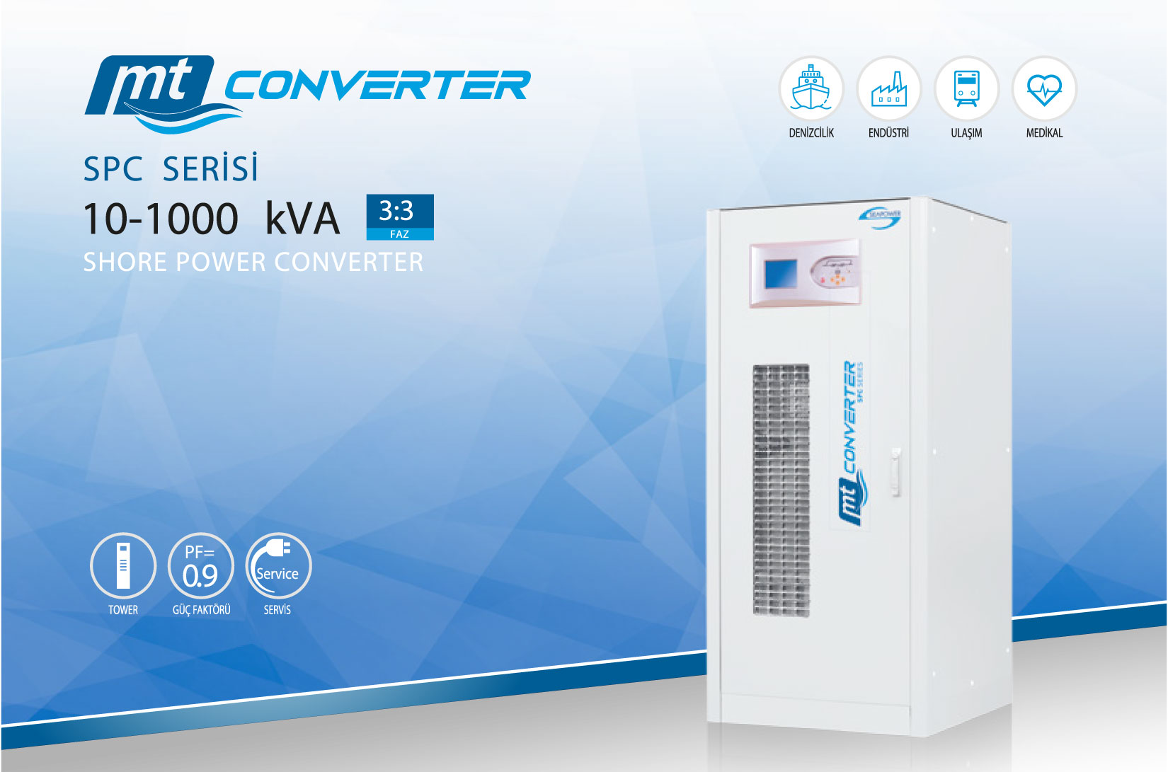 MT CONVERTOR SPC Serisi 10-1000 kVA